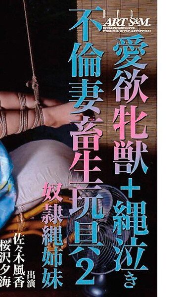 [ADV-0163] 愛欲牝獣+縄泣き不倫妻畜生玩具2 奴隷縄姉妹